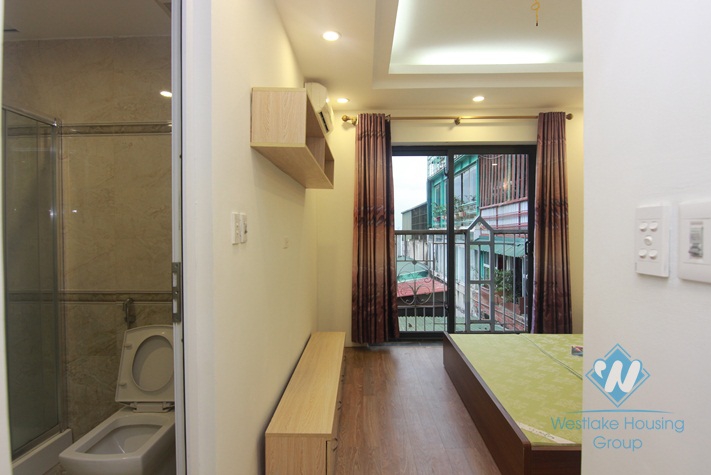 Modern two bedroom apartment near Truc Bach lake with balcony